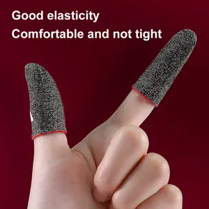 Fingertip Gloves ,10pcs Mobile Game  For PUBG Gamer Sweatproof Anti-slip Touch Screen Finger Sleeve Breathable Gaming Finger Cover