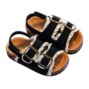 Girls' Summer Hollow Sandals, Toddler Outdoor Beach Shoes, 2026 New Model