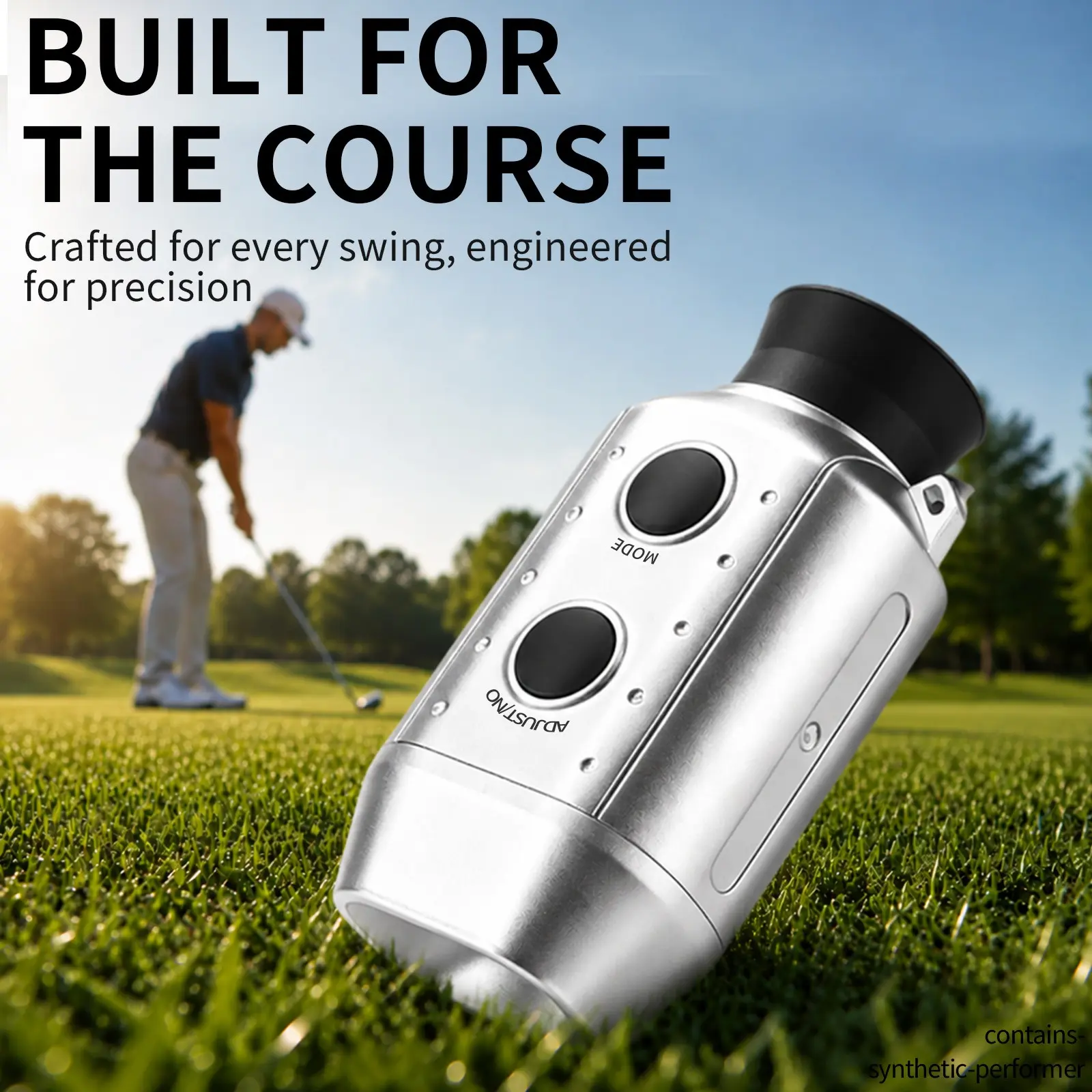 Golf Laser Rangefinder 7X Magnification | Precision Distance Finder with Optical Lens for Golf, Outdoor Sports MAGNIDOG