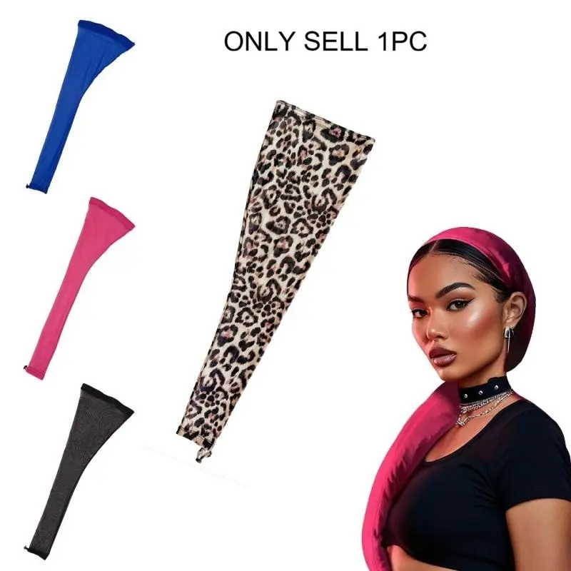 Hairweave Sleeve for Locs with Drawstring, Adjustable Hairweave Sleeve-Stylish Fashionable Design - Haircare, 28 Inches Long Wig Cap Breathable Stretchy, Durable, Comprehensive Coverage, Hair Protection for Dreads