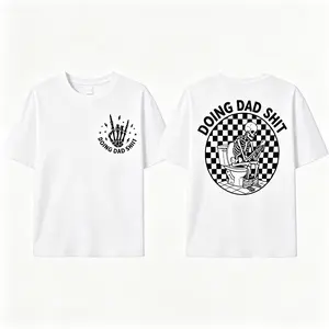 Do Dad Shit Dad Jokes Steel Frame Snowmobile Dad Funny Dad Father'S Day T-Shirt
