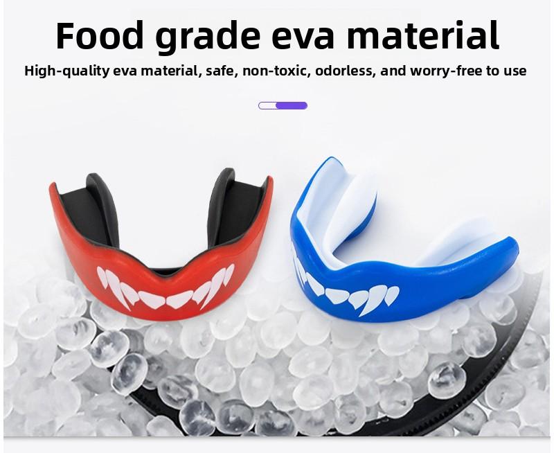 High Impact Protection Mouthguard for Boxing Sports Teeth Guard Gum Shield with Case Comfortable Fit for MMA Training Wrestling Karate