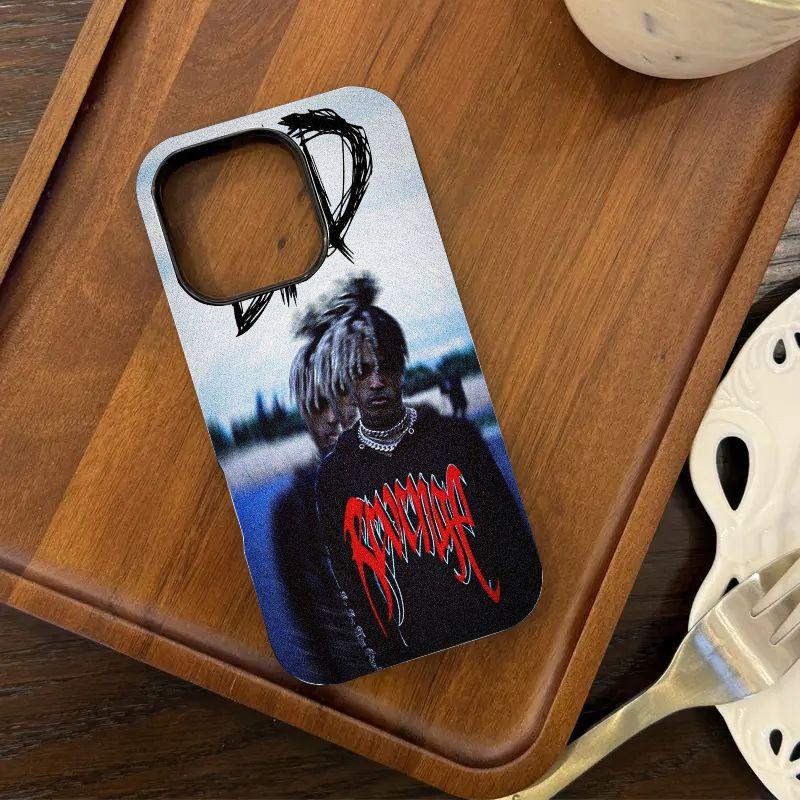 XXXTentacion-Themed 2-in-1 Film-Style Phone Case — Compatible with iPhone 12, 13, 14, 15, 16, 17 Series — Glossy Finish, Drop-Resistant, and Fade-Resistant Protective Cover