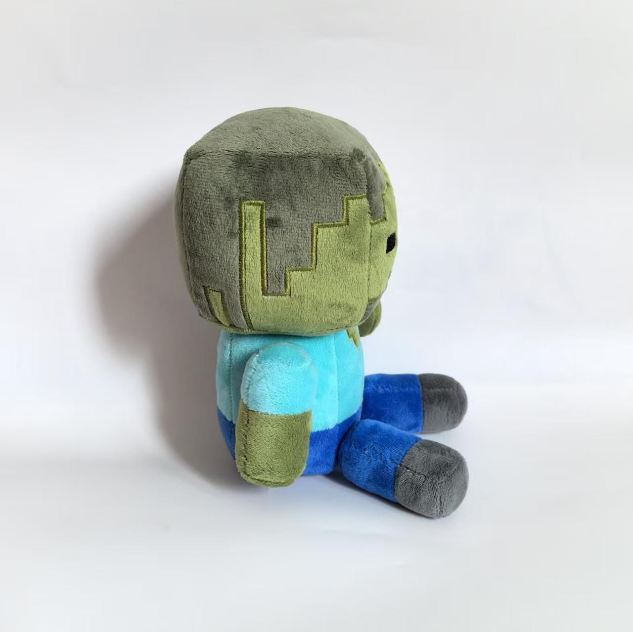 New 35cm Chicken Jockey Plush Toys Cartoon Cute Soft Stuffed Pillow Dolls For Kid Birthday Christmas Gift