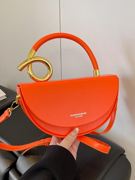 Women's Fashionable Solid Color Handbag, Casual Versatile Crossbody Bag for Daily Commuting, Stylish High-end Commuter Bag for Party and Shopping