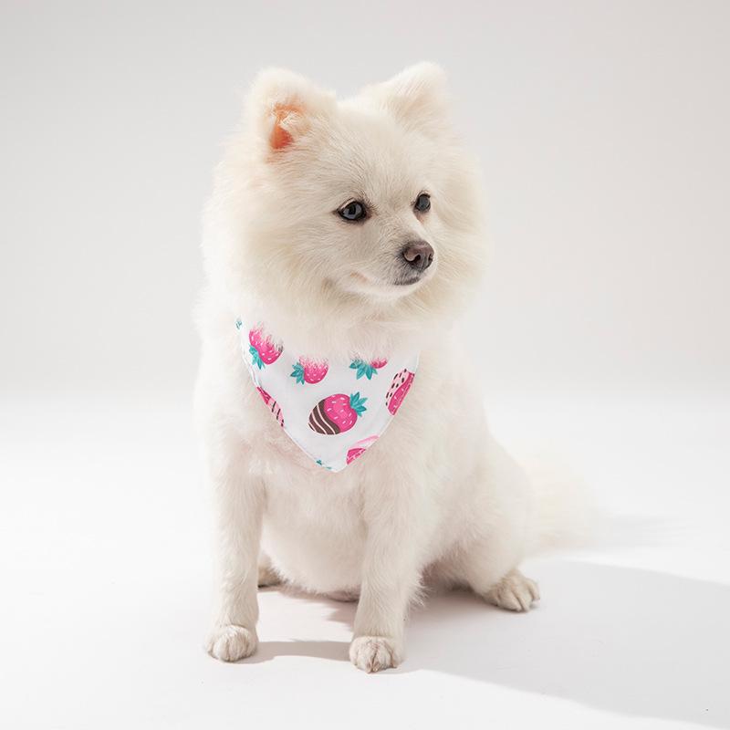 Pet clothing accessories, dog neck scarf, pet triangular bandana, dog accessories clothes Gold Plated Custom Collar shoes