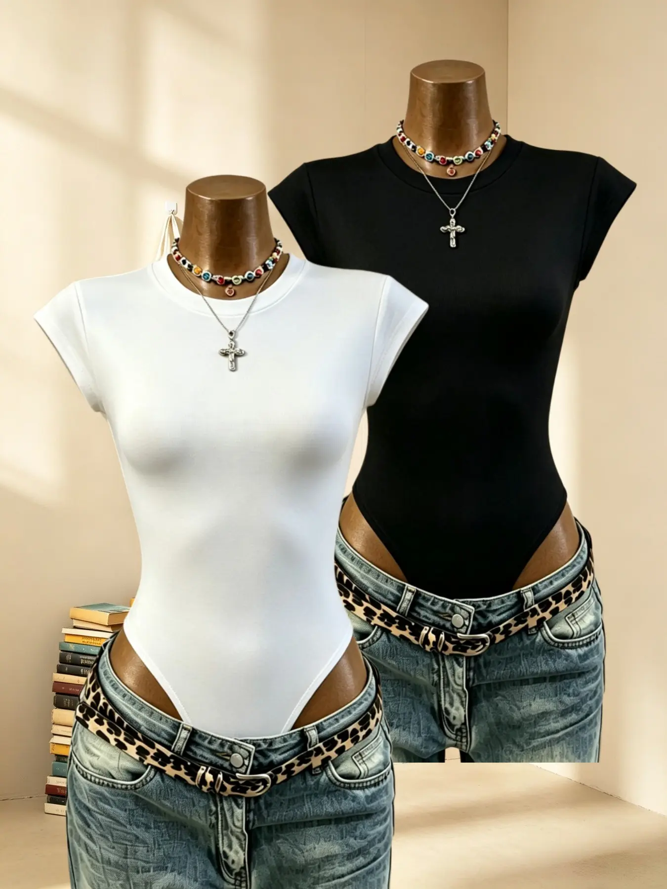 Y2K Style Sleeveless Bodycon Top, Versatile Two-Piece Set, Elastic Fit Innerwear, Perfect for Layering, Trendy and Comfortable