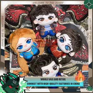 In Stock Stranger Eleven things Robin Steve Dustin Trendy Collectible 001 Max Display Ornaments Keychain Dolls Gifts Toys