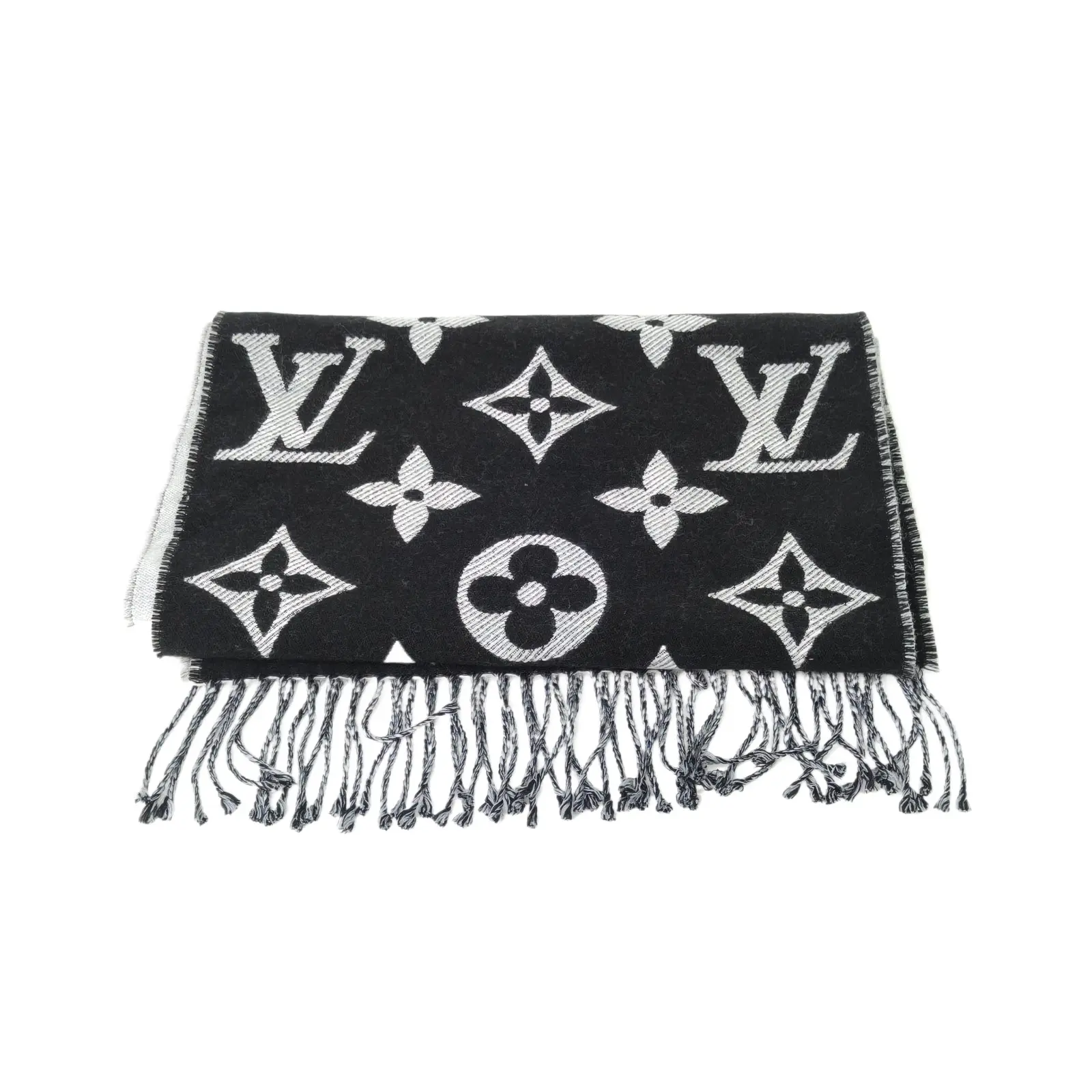 Pre-owned LOUIS VUITTON ESSENTIAL Reversible ScarfP245722935