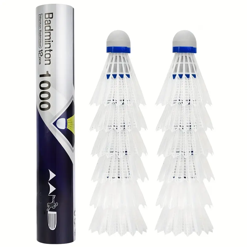 6pcs Badminton Balls, Durable Badminton Indoor Outdoor Training