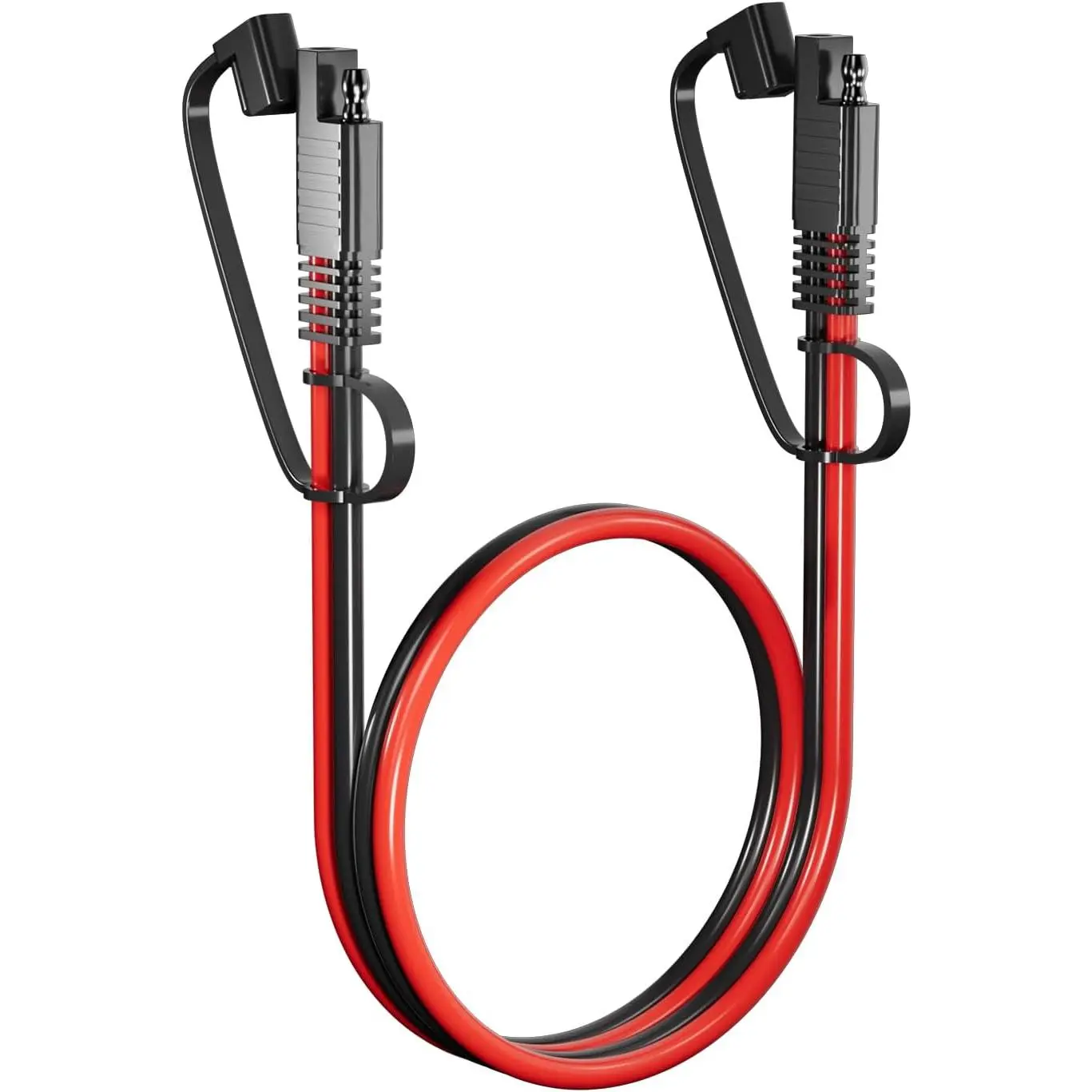 SAE Extension  12AWG,  SAE to SAE Extension Cord DC Power Automotive Extension  for Solar Panels,, RVs,,, etc (3.3FT)