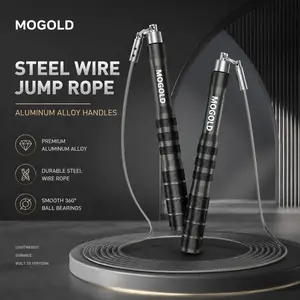 Mogold Speed Jump Rope, Smooth Durable Design, Indoor Fitness Training, Professional Acceleration Workout Rope, Ideal for Home Gym