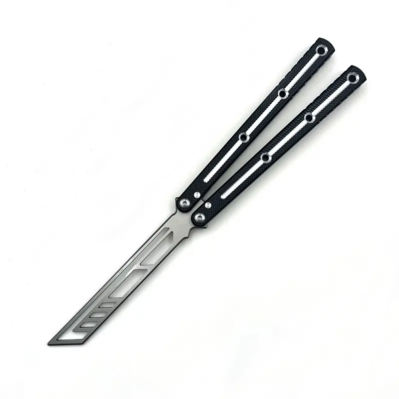 Aluminum Alloy Training Tool, Unsharpened Knife Practice, Lightweight Cs:go Style, Stress Relief Toy, Safe Foldable Cool Prop