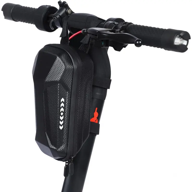 EVA Hard Shell Handlebar Bag, Bike Accessory, Universal for Electric Scooters, Bicycles & Balance Cars, Shockproof & Waterproof