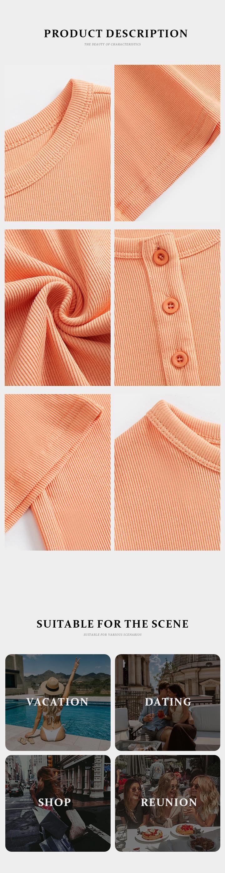 KatchMe Women's Casual Solid Color Button-Up Short Sleeve Top & Wide Leg Trousers Co-ord, Comfy Basic Two Piece Outfits, Comfortable Womenswear