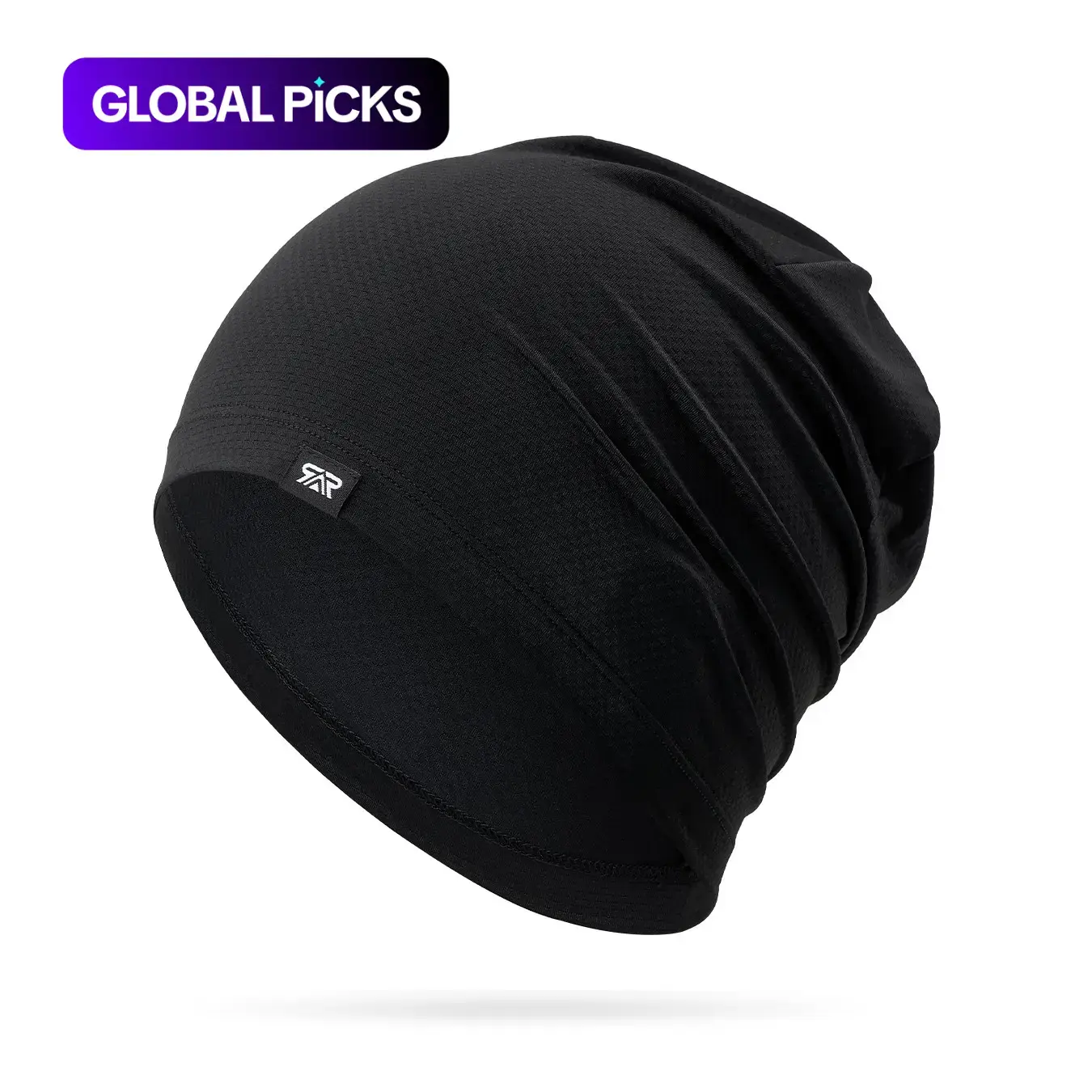 Solid Color Cooling Skull Cap, Sweat Wicking Cycling Running Beanie, Motorcycle Hat, Helmet Liner, Moisture Wicking Headwear for Men & Women #GLOBAL PICKS