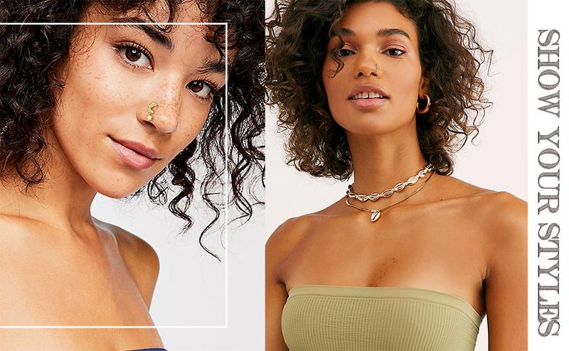 Trendy Summer 12PCS 20G Nose Rings Studs Stainless Steel Nose Rings Hoop for Women Men Paved CZ Butterfly Flower Nose Nostril Piercing Jewelry L Shaped Nose Ring Stud Set Cubic Zirconia