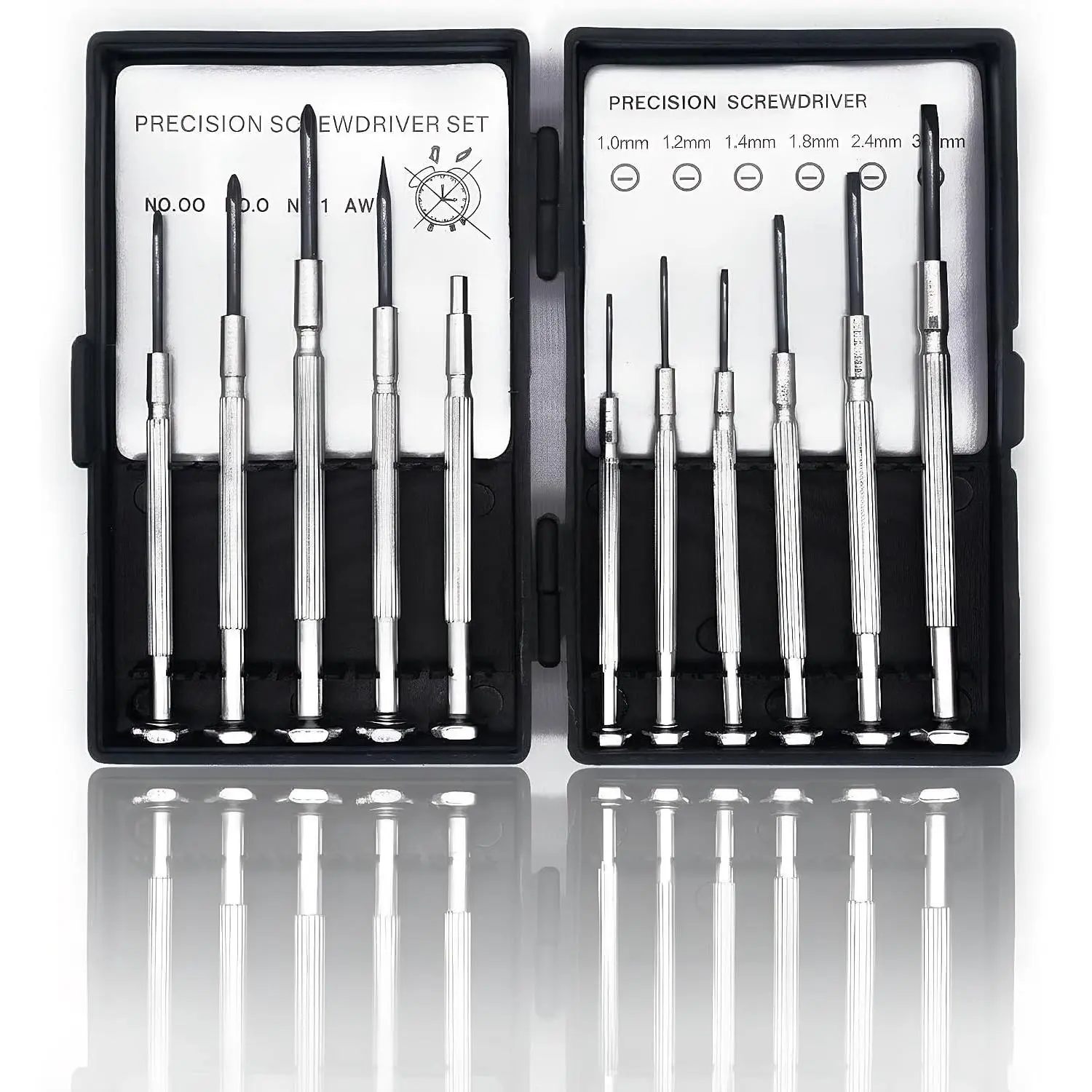 11 count Mini Precision  Set, Small Tools with 11 Size Flathead and Phillips Kit, Professional  Repair Tool for , Ring Doorbell, Watch, , Toys, , Eyeglass