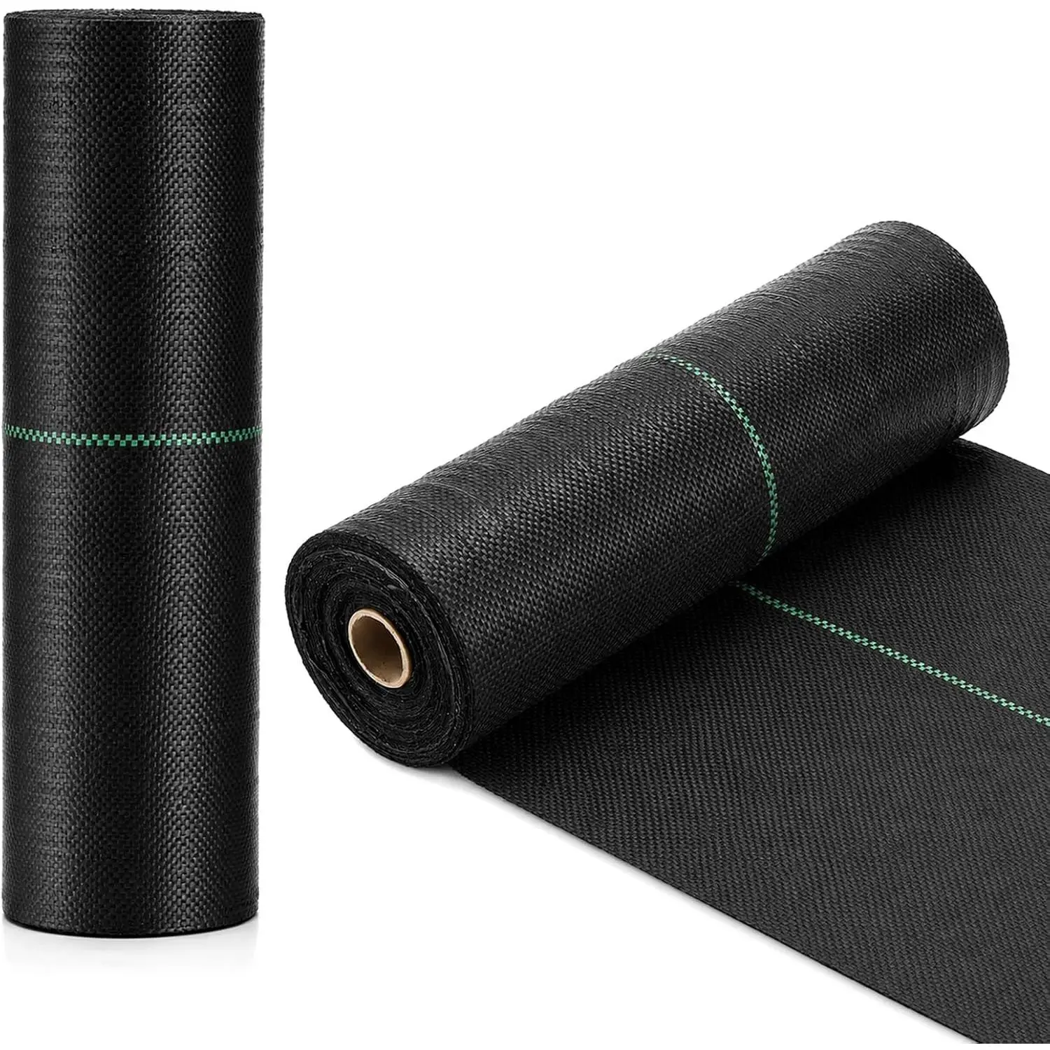 1.3FT x 250FT Weed Barrier Landscape Fabric, Heavy Duty Garden Cloth Ground Cover, Weed Block Gardening Mat Woven Geotextile Fabric for Garden, Yard, Pathway, Driveway, Road, Vegetable Patch