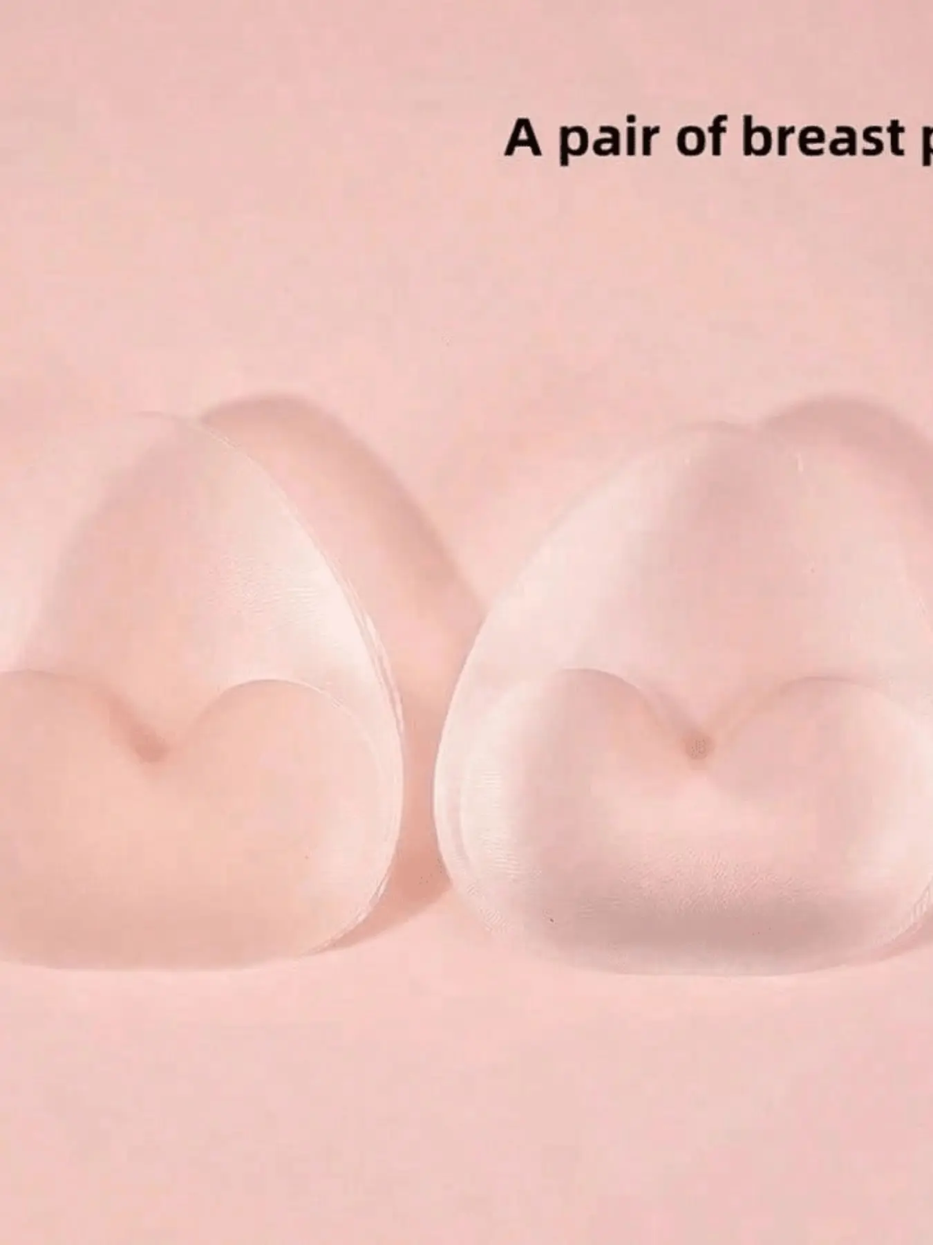 Silicone Breast Pads for Swimsuits, Waterproof Invisible Bra Inserts, Reusable Lifted and Gathered Underwire-Free Bras