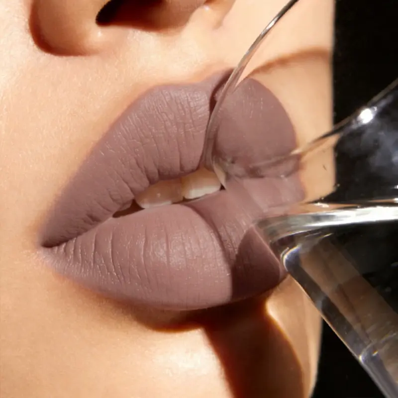 Non‑Transfer Crayon‑Type Lipstick, Waterproof Ash‑Taupe‑Nude Matte Lip Pencil, Sweat‑Resistant Formula for Busy All‑Day Wear Budget‑Friendly High‑End Makeup Effect at Affordable Price for Teens