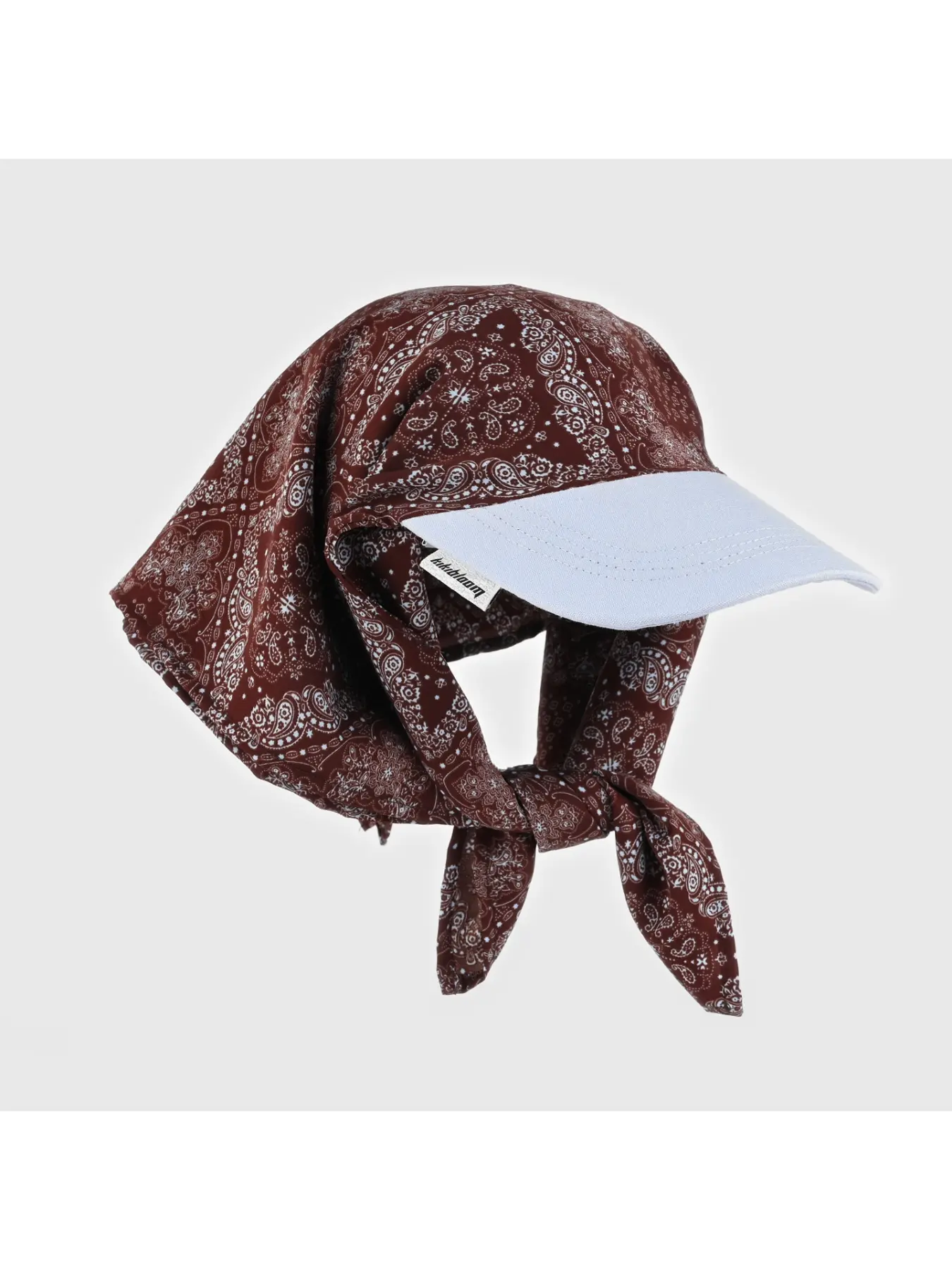 Summer thin sunscreen wrapped baseball cap, women's printed duckbill headscarf cap, outdoor sunshade breathable toe cap, Lightweight Bucket Hat