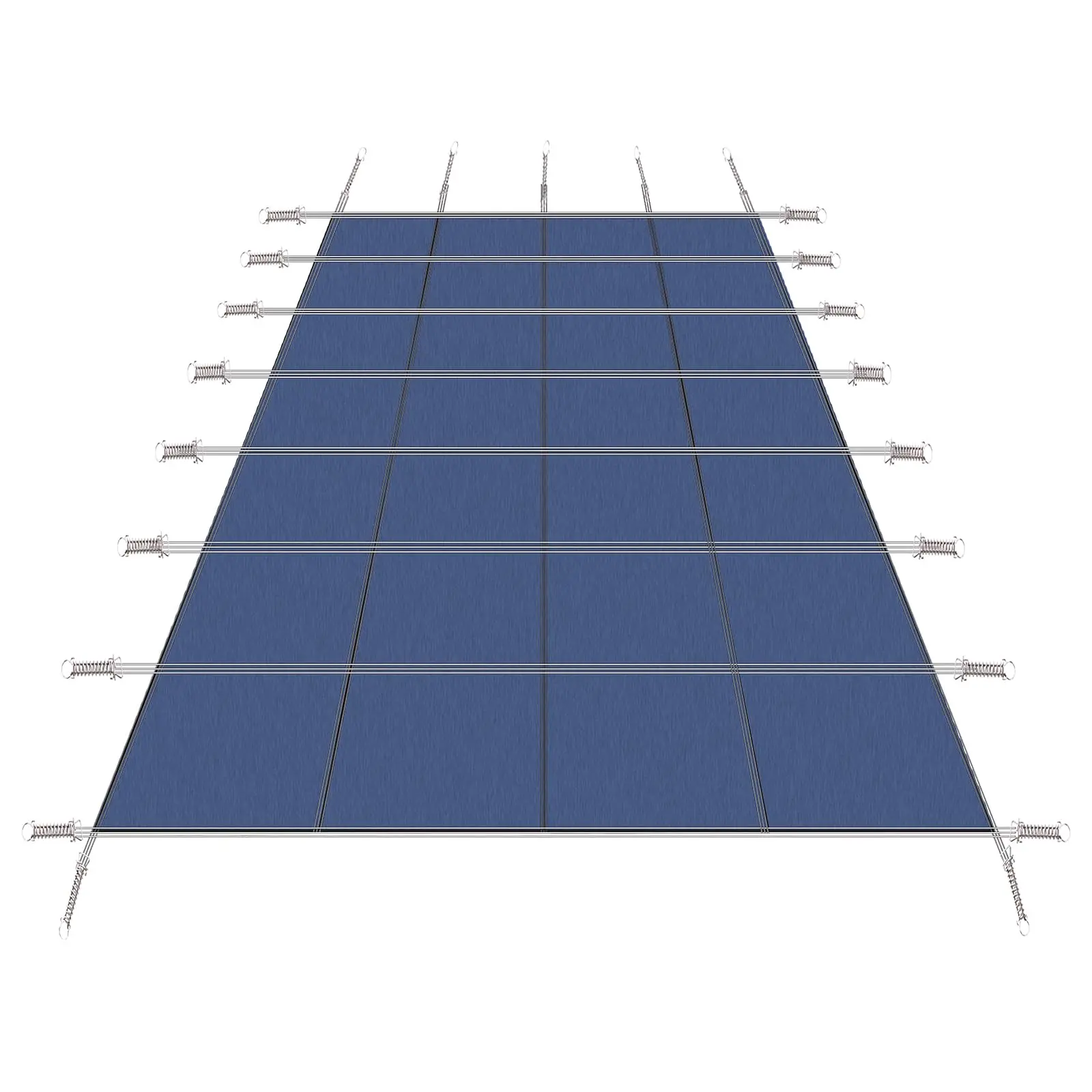 Inground Pool Safety Cover, Heavy Duty PP Mesh with Hardware, UL Classified to ASTM F1346, 500 lbs Capacity UV Resistant Water Saving Cover for Swimming Pools, Blue, 18x34FT/22x42FT/18x34+4x8FT