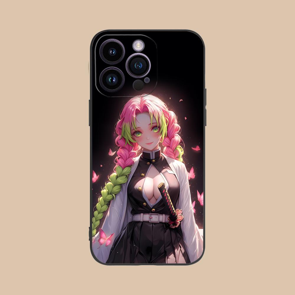 Blade Extinction Mitsuri Anime Phone Case for iPhone 17 16 15 14 13 12 11 X XR XS 8 7 Air Pro Max Plus Mini Colorful Cover Cover
