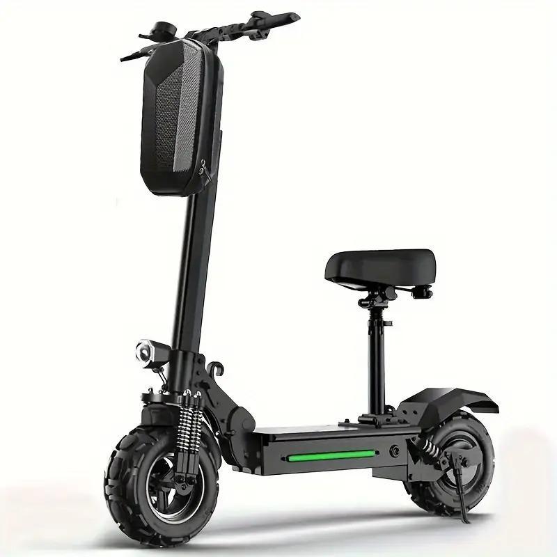 4L Electric Scooter Front Hanging Bag, Waterproof Folding EVA Hard Shell Bag for Xiao Mi Mijia M365 Pro 2 1S Ninebot Electric Scooter, for Carrying Charger and Repair Tools, E-bike Bike Handlebar Bag, Ebike