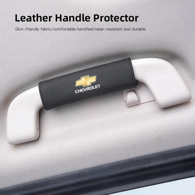 Car Roof Handle Protective Cover Cars Interior Accessories For Chevrolet Corvette Montana TrailBlazer Silverado Traverse Camaro Suburban Equinox Bolt Cruze Malibu Colorado Trax SS Spark Captiva Onix Spin Impala Cobalt