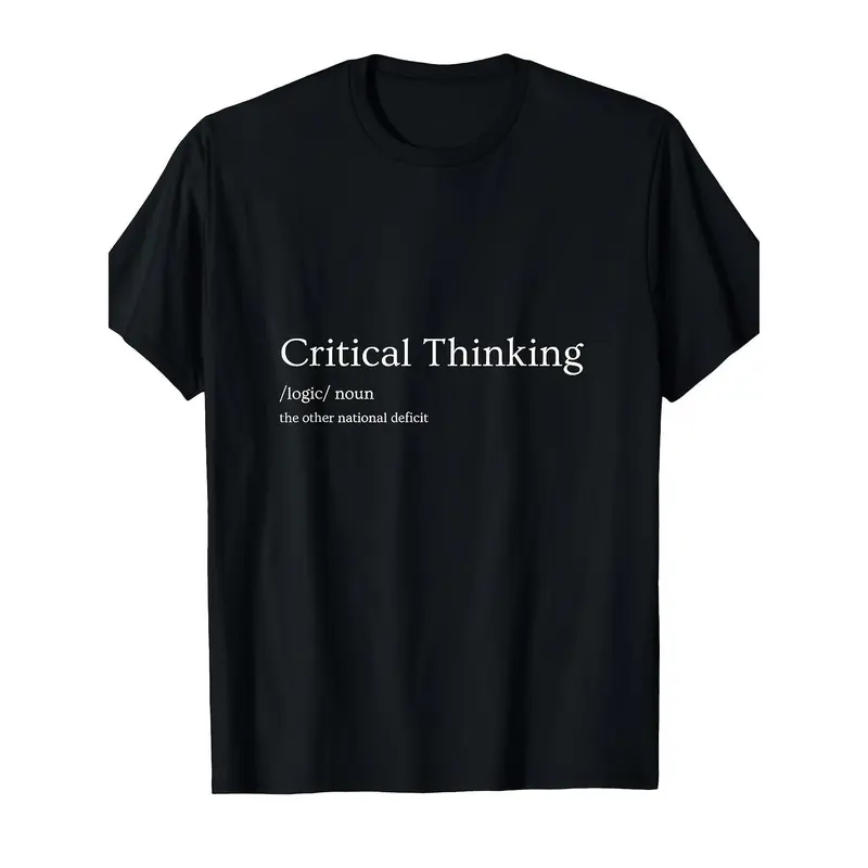 Women's Classic Soft Short Sleeve Cotton T-Shirt - Unisex Fit Streetwear Top with Fade-Resistant Ink "The Other National Deficit" Political Sarcastic Digital Print, Round Neck Casual Apparel (Cold Wash Recommended)
