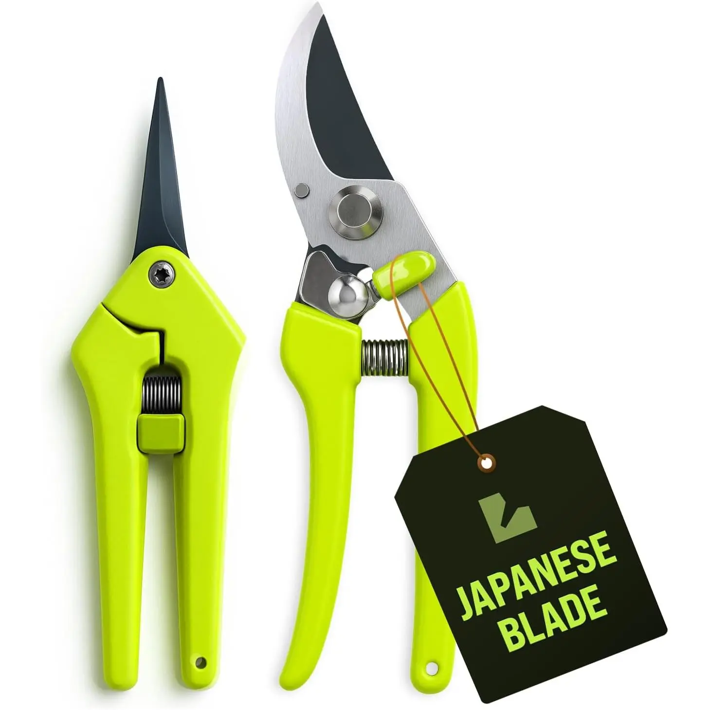 2-Pack Stainless Steel Gardening , Pruning Shears and Clippers for Gardening