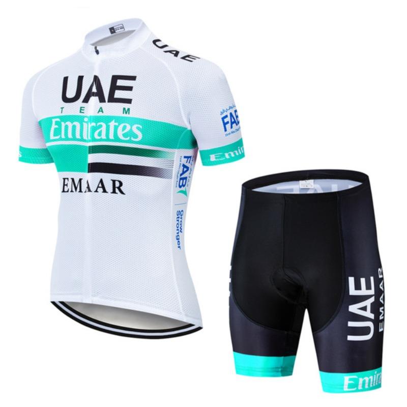 Summer short-sleeved cycling suit, quick-drying road bicycle, bicycle overalls, men's cycling suit. bib tracksuits men