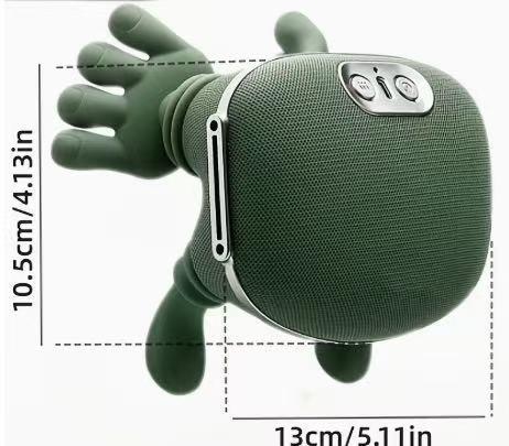 Electric massage function neck and shoulder massager, multi functional simulated human hand five finger shoulder and neck massager, deep tissue massage suitable for the neck, shoulders, back, arms, and legs, wireless portable USB charging, holiday gifts