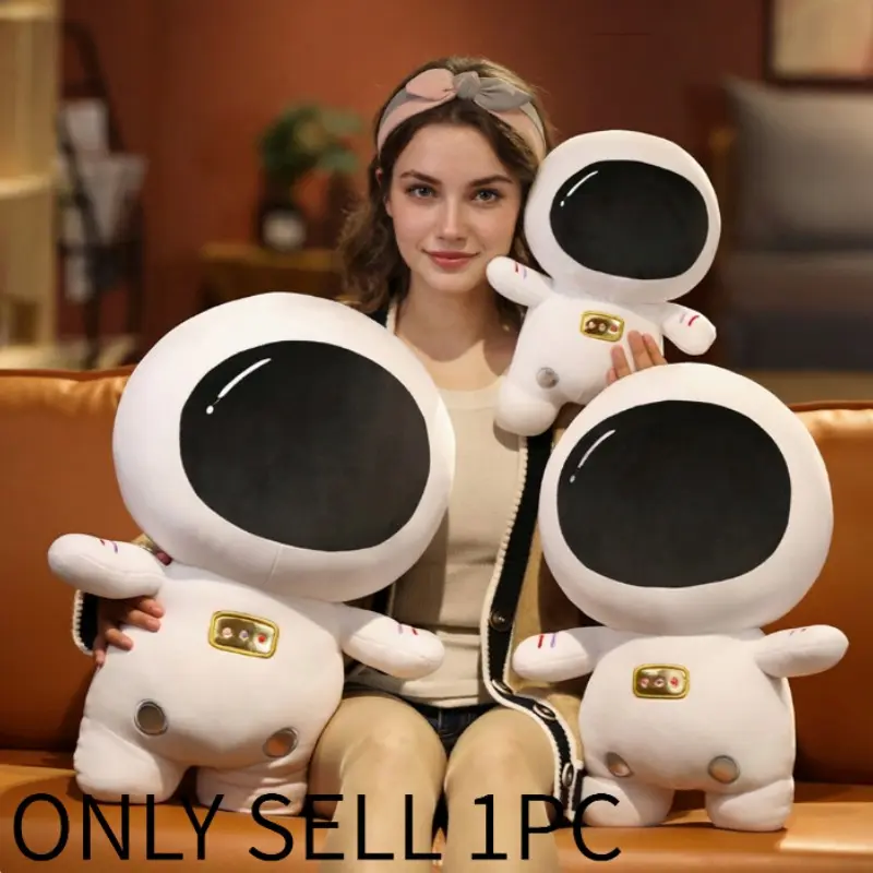 Cute Astronaut Plush Toy, Soft Stuffed Animal Collectible, Perfect Gift for Kids and Adults, Adorable Space Explorer Doll