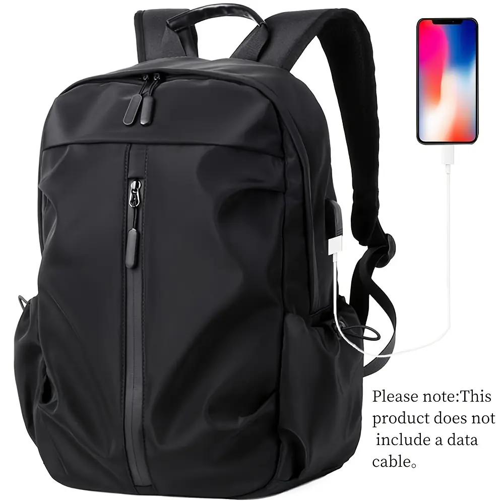 Carbon Black Upgraded Lightweight Backpack (5.28gal) - Men's Travel Commuter Backpack for Sports & Outdoor Basketball Use