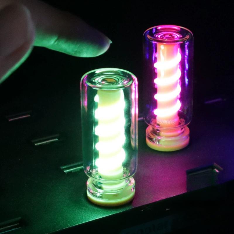 Car USB Touch Control Colorful LED Night Light, Car Atmosphere Light, Car Interior Decoration DIY Light Bulb for Car USB, Computer, HUB USB, Charger, Power Bank