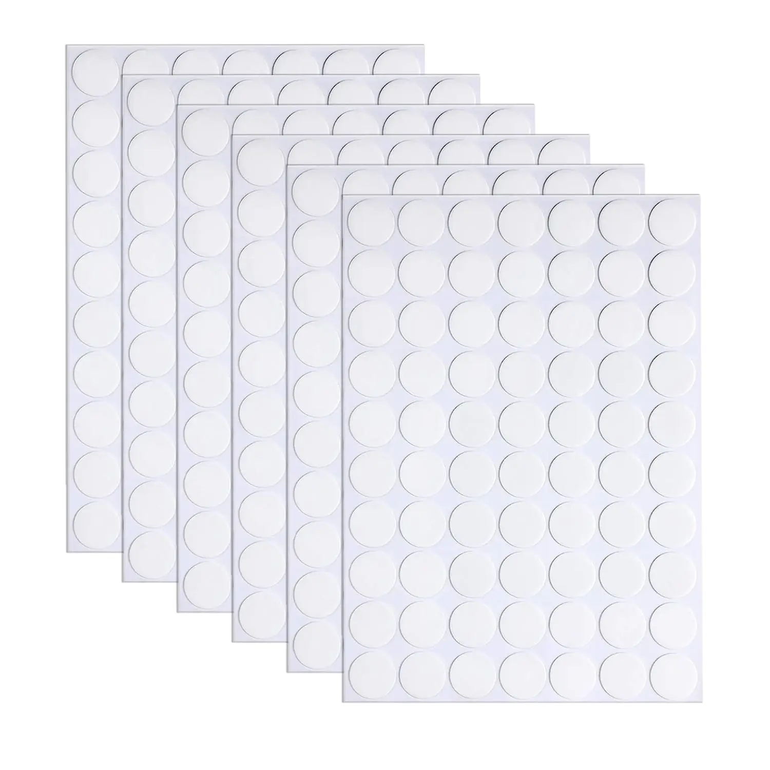 350 count Clear Double-Sided Sticky Adhesive Dots, 6mm/0.24” Round Transparent  Nano Glue Pads Heavy Duty, Removable   Traceless Sticker for Balloons Envelopes Note Craft Photo DIY