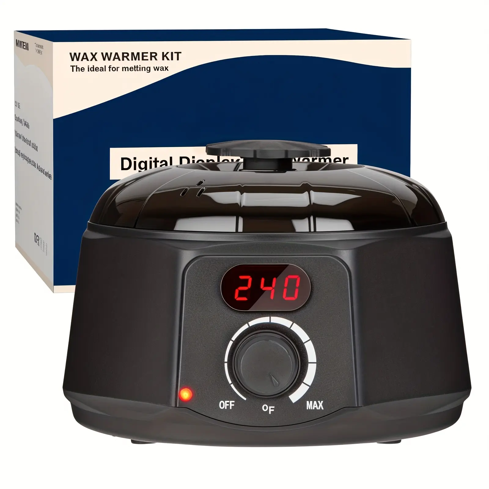 Professional Digital Wax Warmer Kit for Candle Making Crafting - 16oz Melting Pot, Temperature Ctrl Tool, At Home Kit for Beginners
