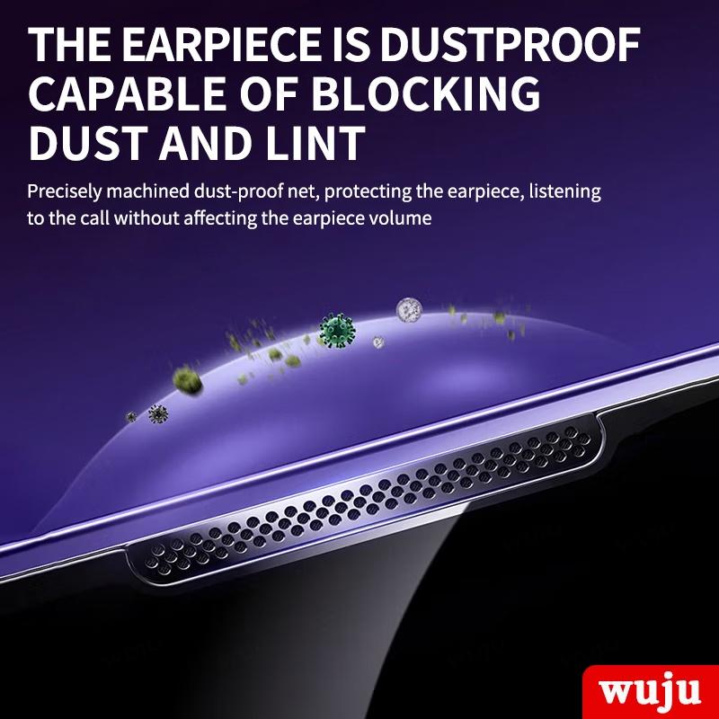 HD High-End Anti peeping film Accurate installation Dust-free Second Sticker Tempered film Glass  For iPhone 15 14 13 12 11 Pro Max Plus Tempered Screen Protector Protection Smartphone Shockproof Casing