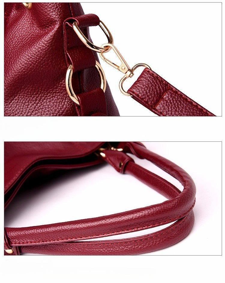 BIGWIG New Flow Speed Women's Handbag, Genuine Leather Tote Bag, Work Shoulder Bag, Large Luxury Design