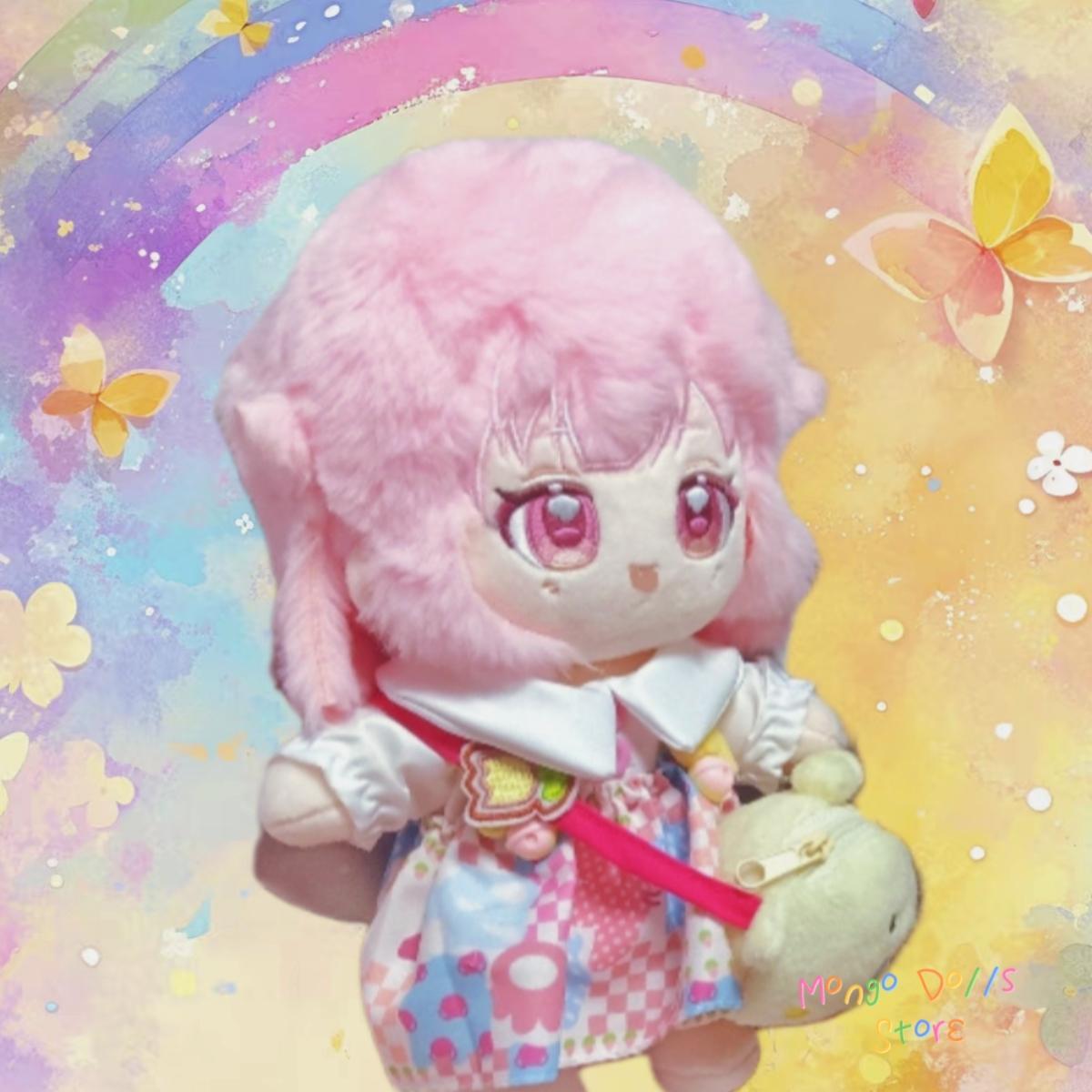 20cm Otori Emu Anime Figure Cosplay Plush Dress Up Cotton Doll Body Toys Gifts for Children Fan Collection