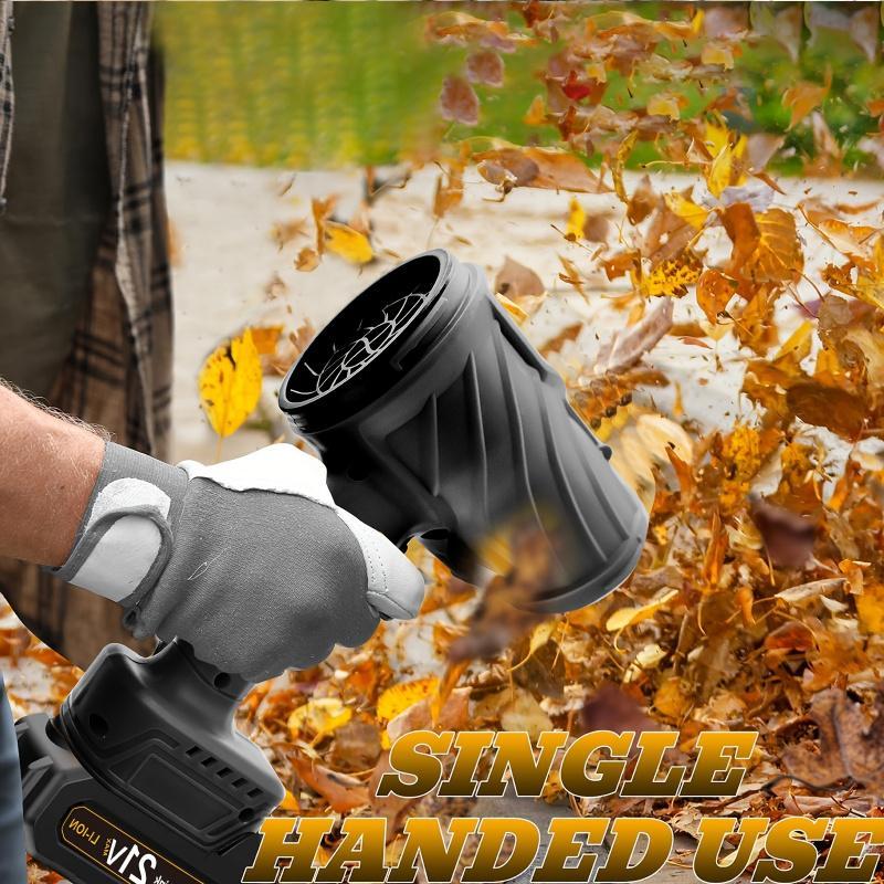 21V High-Power Cordless Handheld Blower with Battery, Lightweight Design, Powerful Airflow, Suitable for Yard, Lawn Care, Snow Removal, and Dust Removal in Various Scenarios