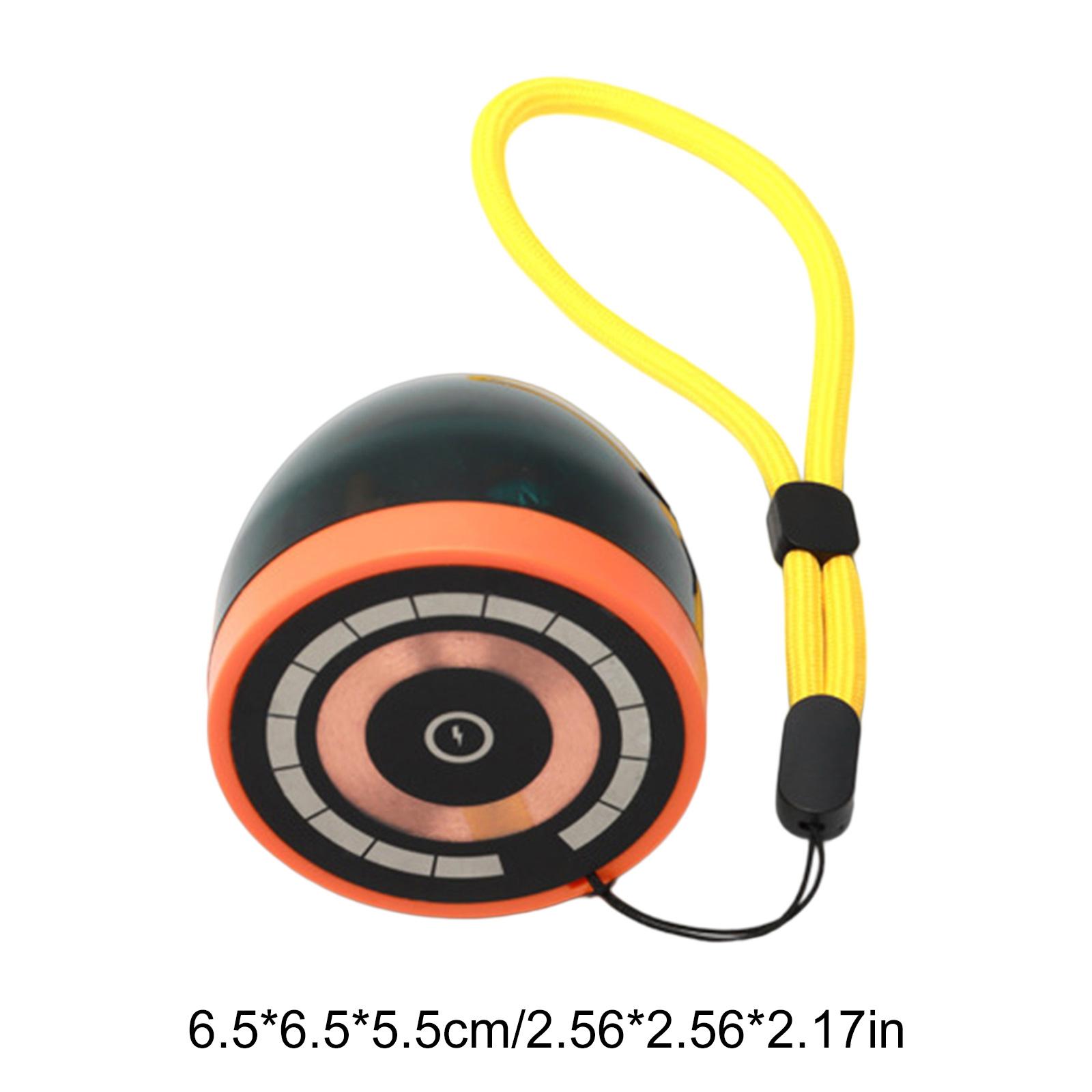 Desktop Wireless BT Speaker with Lanyard Magnetic Phone Holder Mini BT Speakers Subwoofers with RGB Light 5100mAh Battery Power