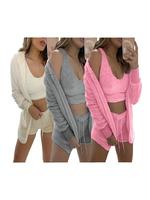 Apricot*1 pc+Gray*1 pc+Pink*1 pc