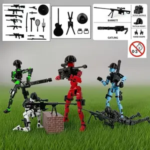 Multi-Joint Tactical Soldier Action Figure Set, Military Special Forces Model, Articulated Dummy with Helmet, Collectible Toy for Painting and Animation