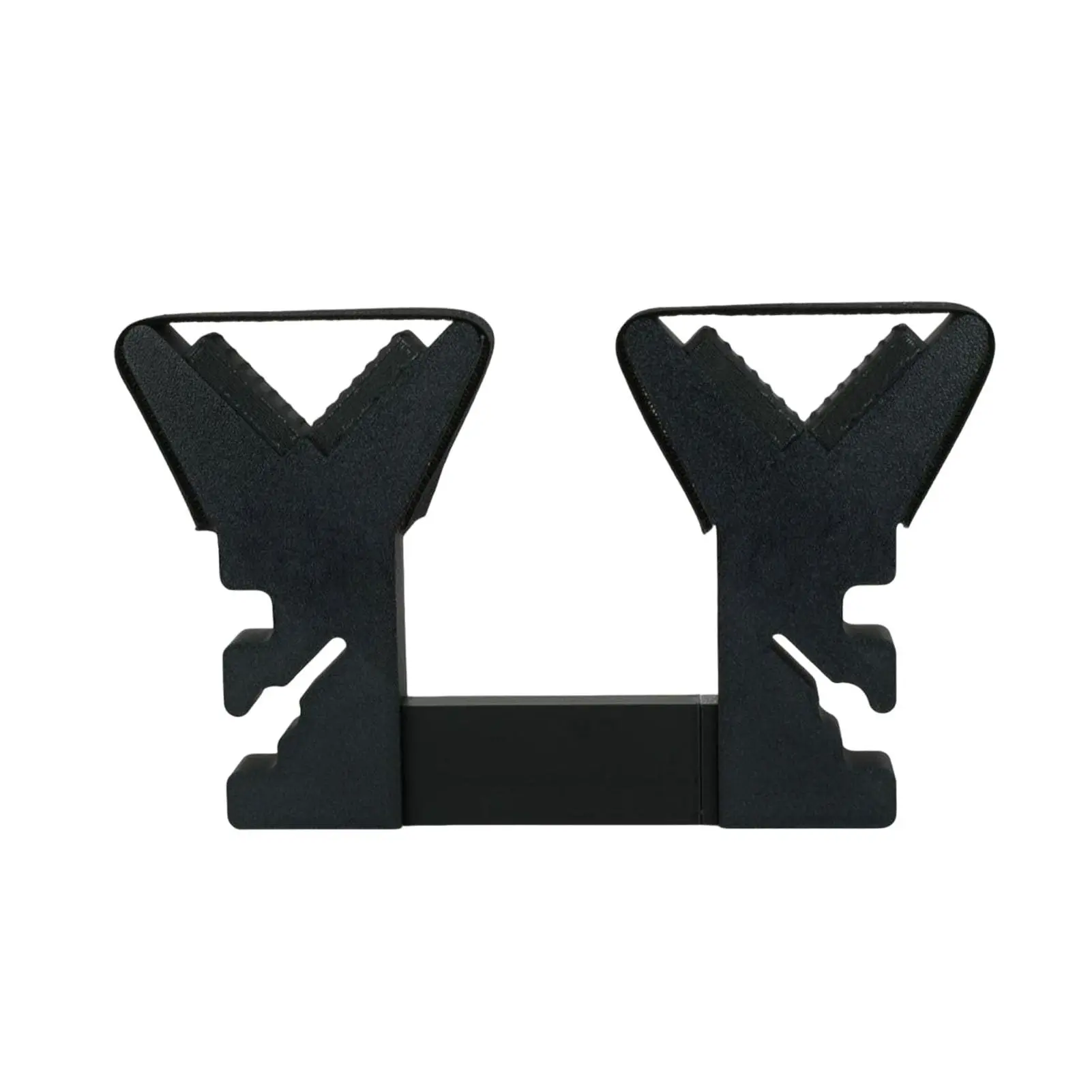 1-Piece Durable Headrest Mount for Cars—Adjustable Vertical Storage Rack for Hunting and Outdoor Gear—Heavy-Duty Plastic Mount Compatible with Most Vehicles, Black