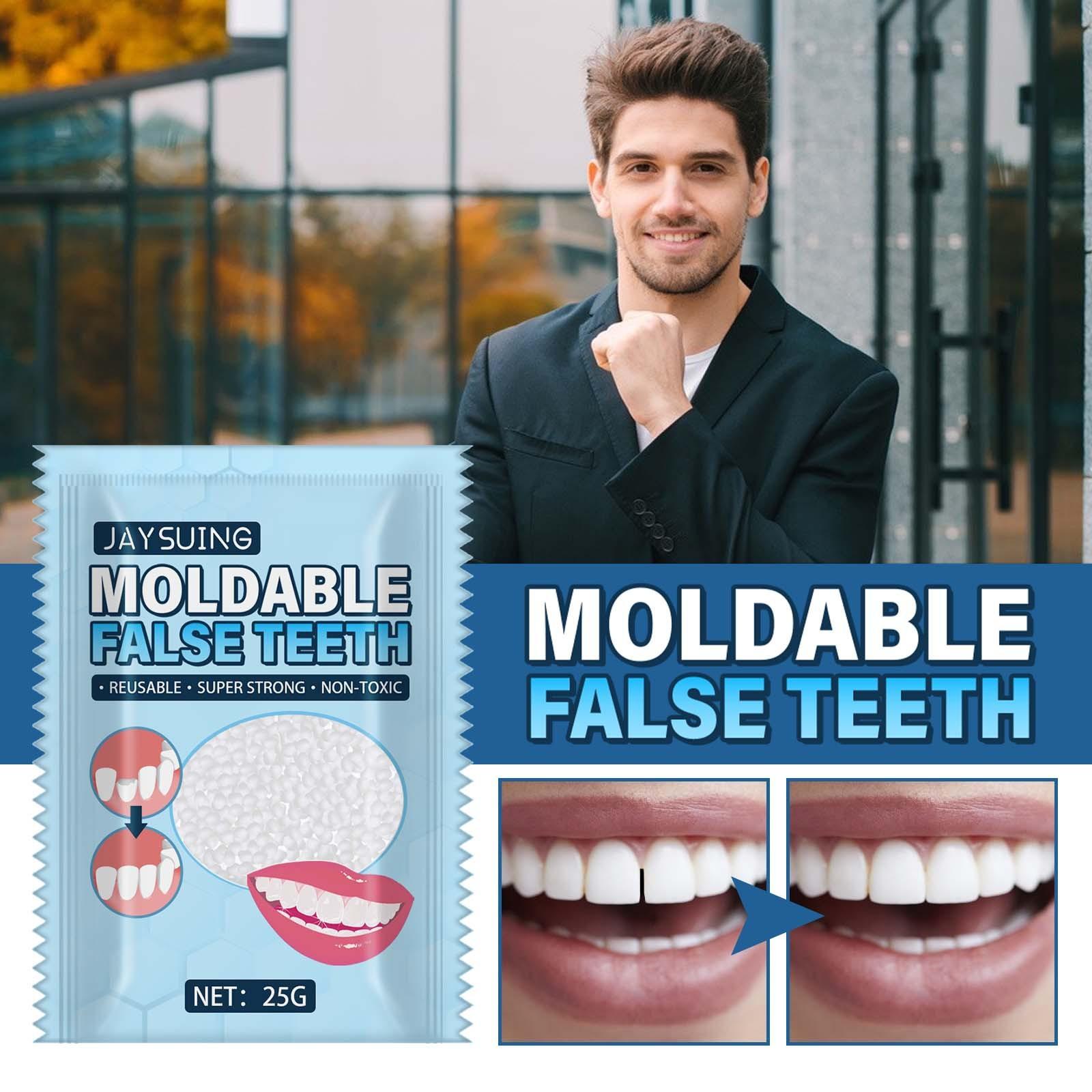 "Fix Teeth Instantly! 25g Dental Repair Kit - Temporary Filling for Cavities & Missing Teeth - Dentist-Approved Formula - From Pain to Relief in Minutes - Order Emergency Kit Now!"