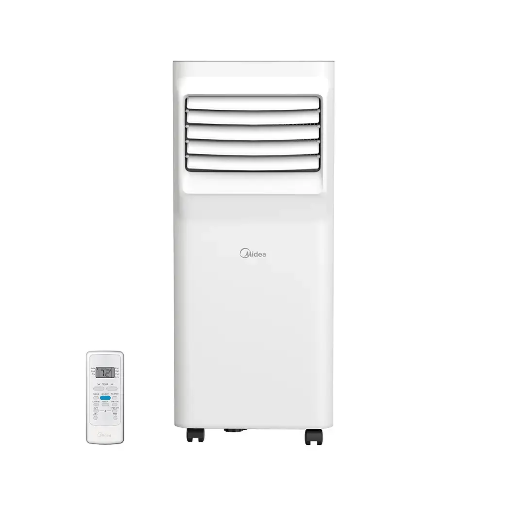 Midea Refurbished Like New 3-in-1 Portable Air Conditioner | Cool, Dehumidify & Ventilate | Washable Filter, Full Install Hardware + Guide | Lightweight Rolling Portable AC Unit for Bedroom, Apartment & Dorms