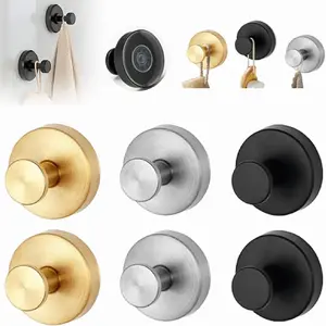 2-Pack Upgraded Waterproof Suction Cup Hooks, Heavy Duty 15 lbs Strong Hold Hooks for Shower, Bathroom, Kitchen, Glass, Tile & Mirror, Holds Towels, Bathrobes, Loofahs & Wreaths